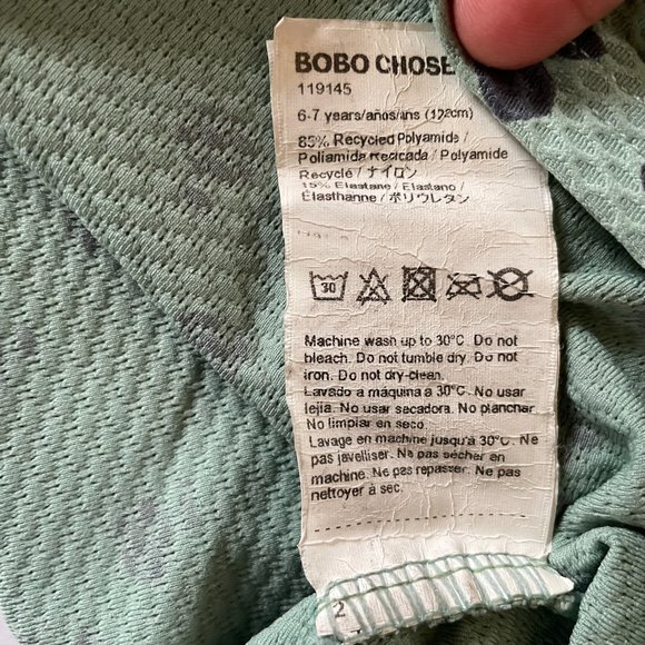 Bobo Choses apple print rashguard, age 6-7Y, recycled material, UV protection - Picture 6 of 6